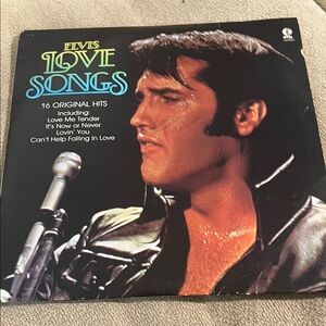 Elvis Love Songs Vinyl Record